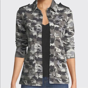 L’AGENCE Cromwell Camo Lightweight Utility Jacket